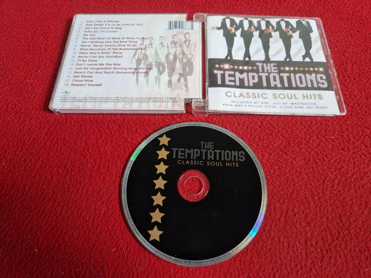 THE TEMPTATIONS CLASSIC SOUL HITS CD