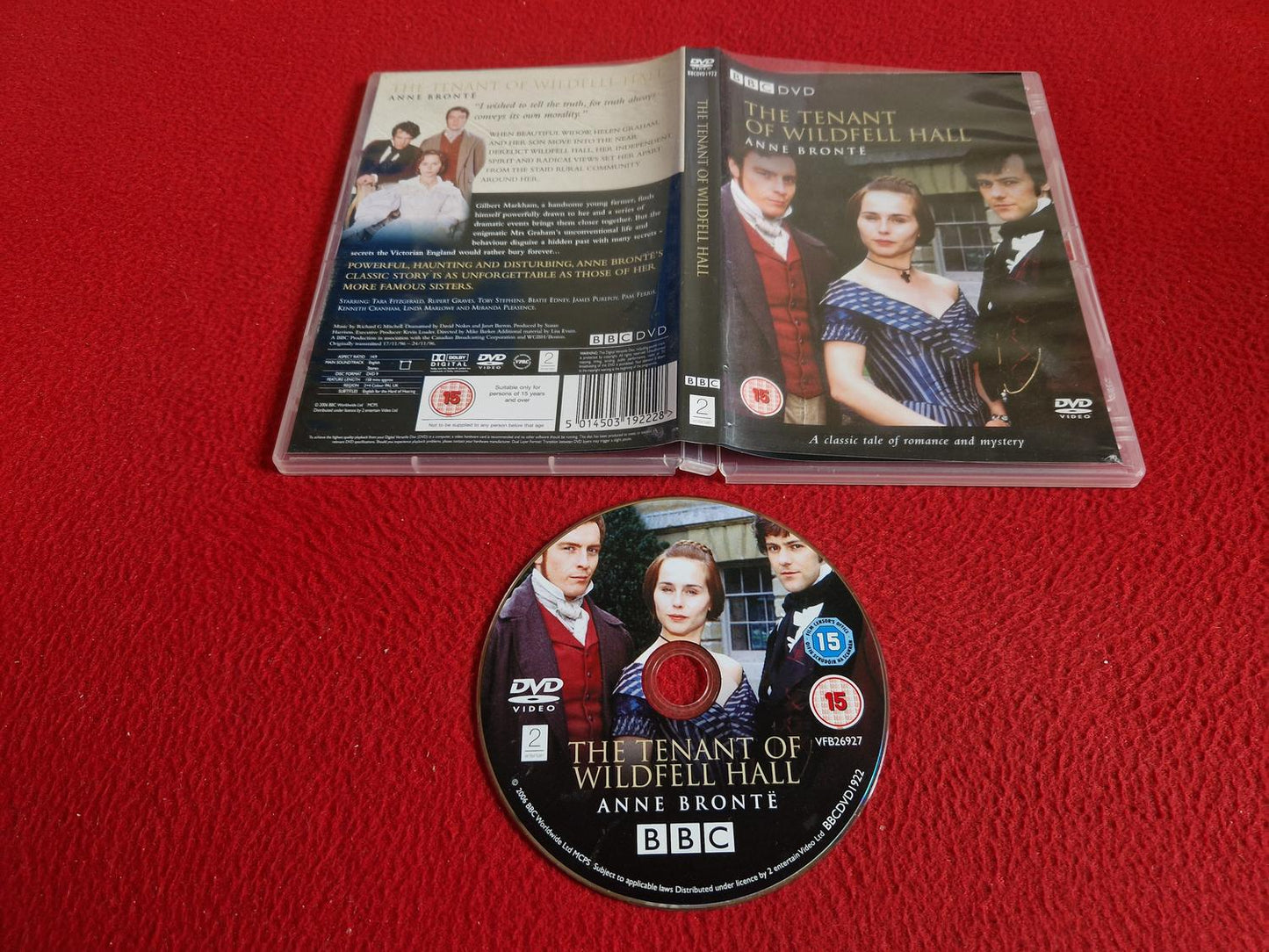 THE TENANT OF WILDFELL HALL DVD