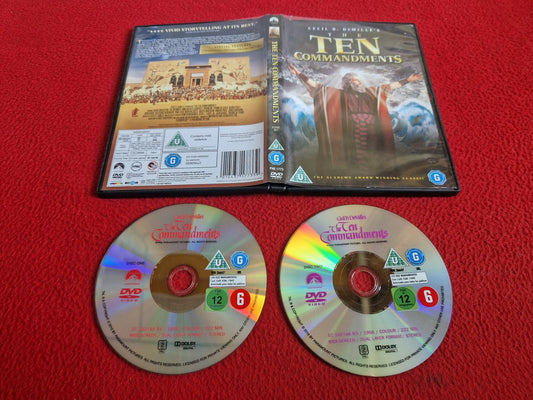THE TEN COMMANDMENTS [ SVENSK TEXT ] DVD