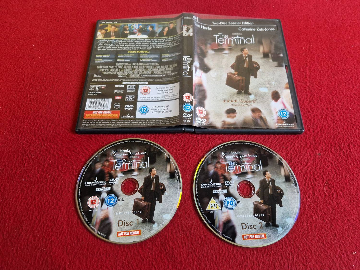 THE TERMINAL DVD