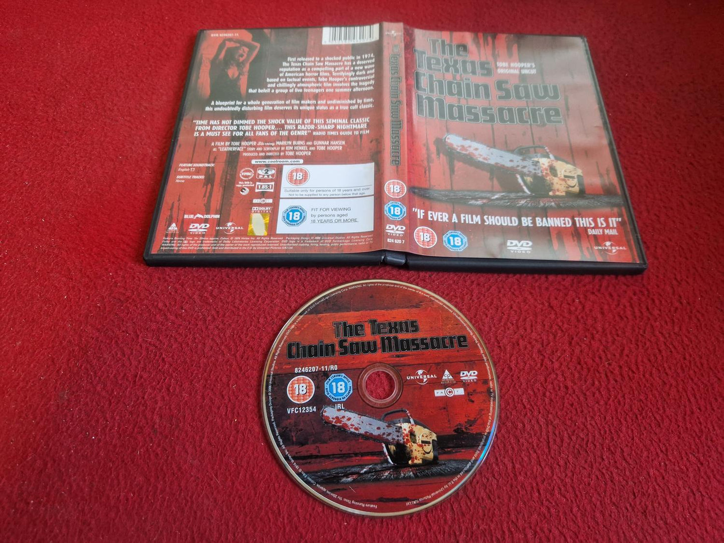 THE TEXAS CHAIN SAW MASSACRE DVD