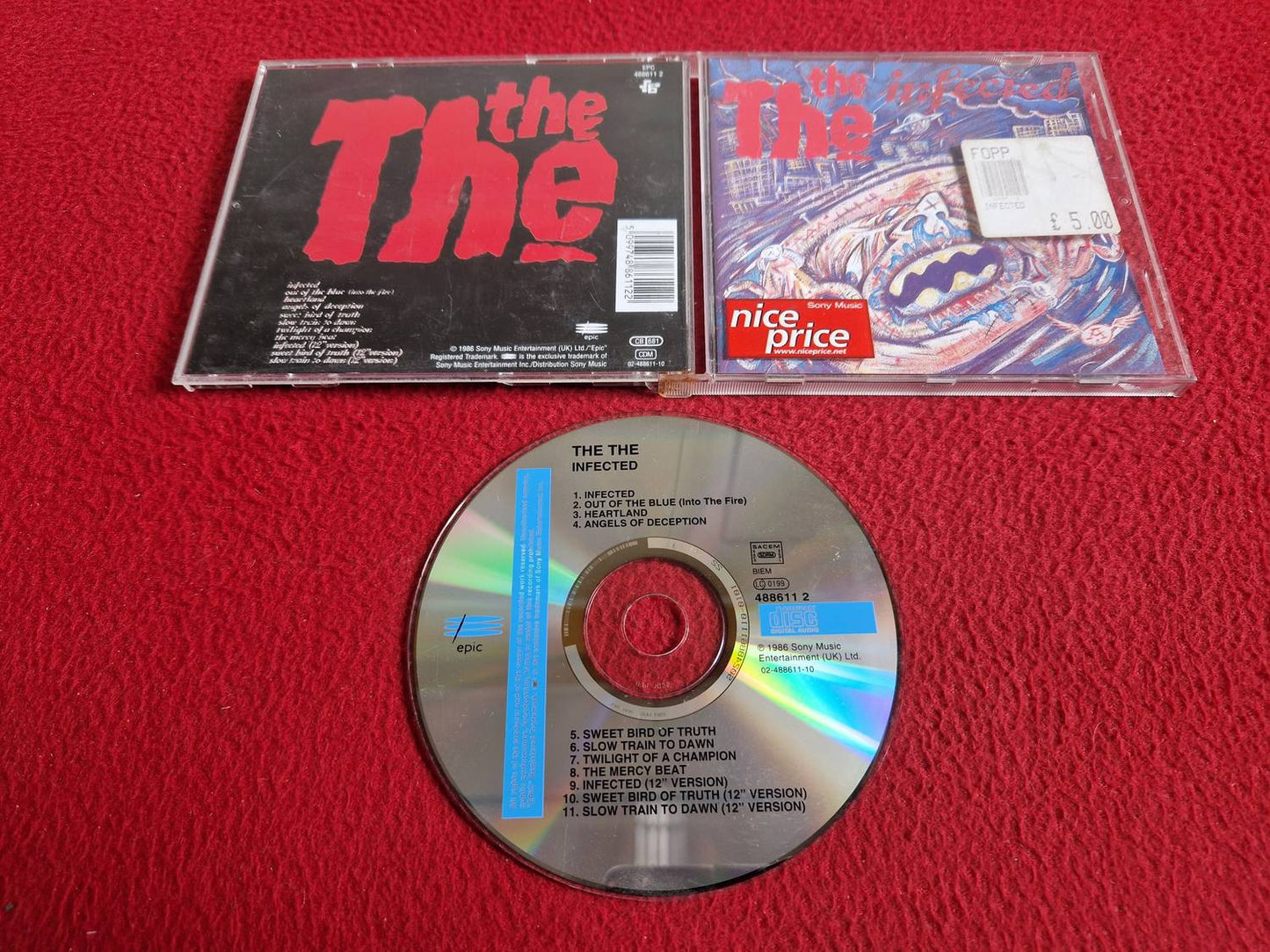 THE THE INFECTED CD