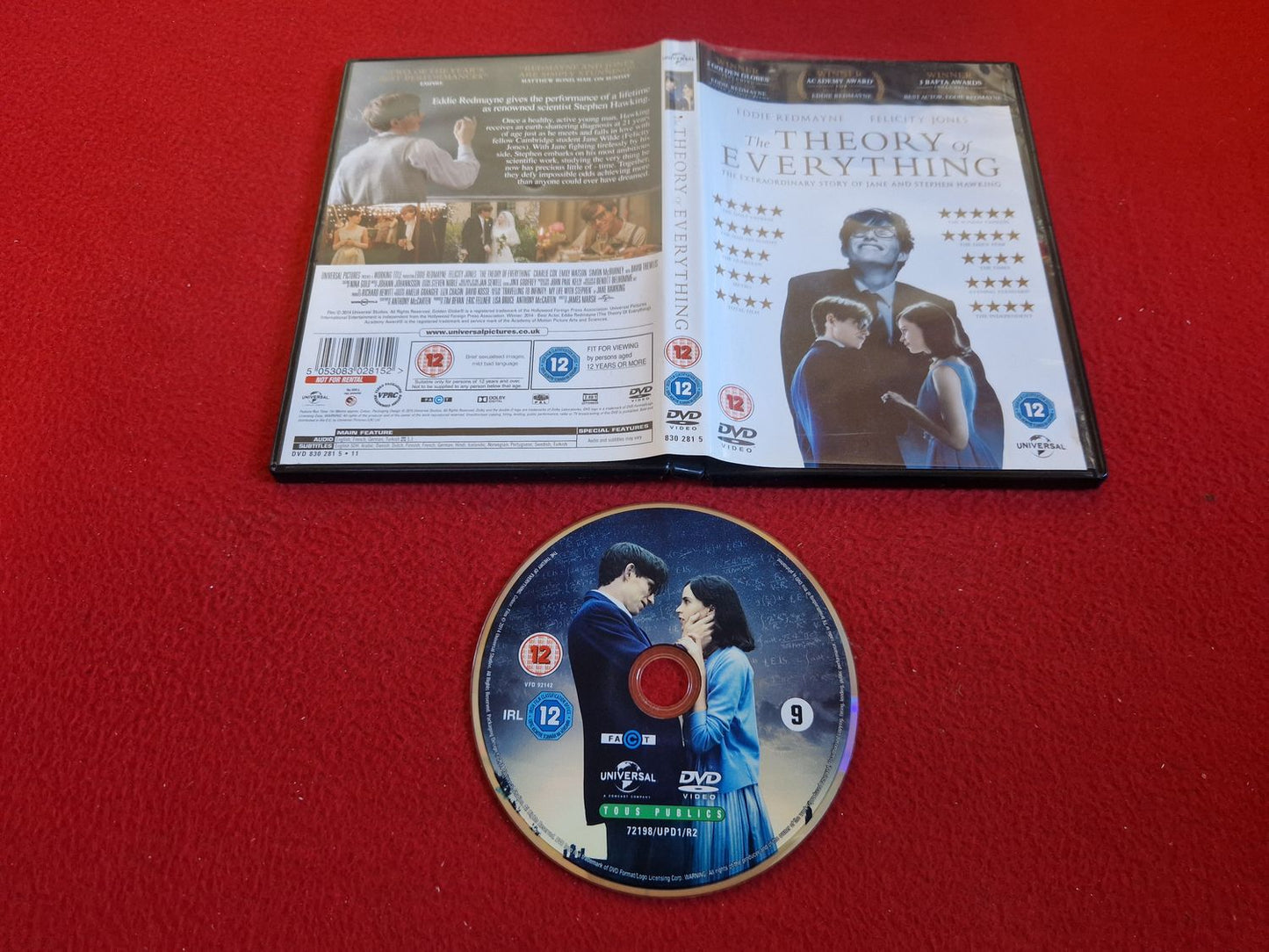 THE THEORY OF EVERYTHING DVD