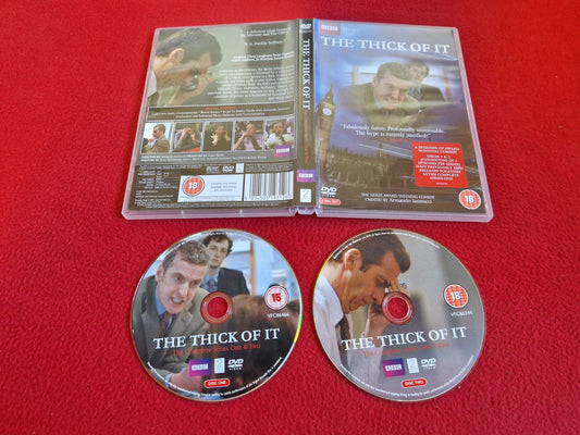 THE THICK OF IT THE COMPLETE SERIES ONE & TWO DVD