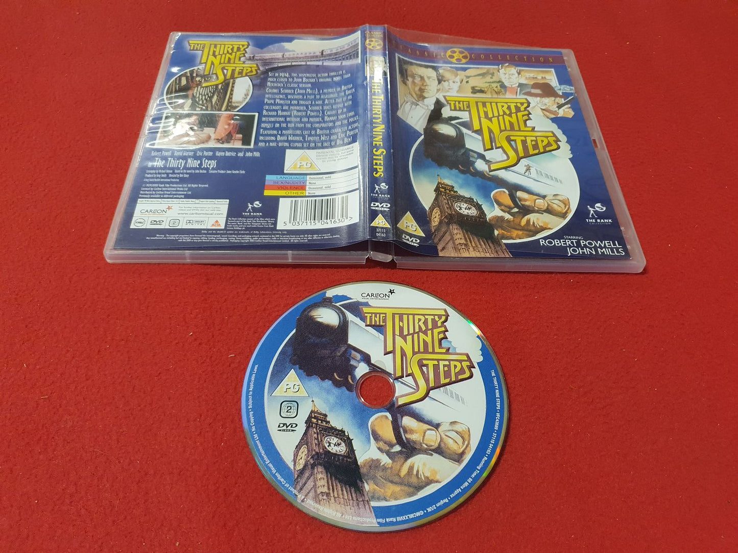 THE THIRTY NINE STEPS till DVD