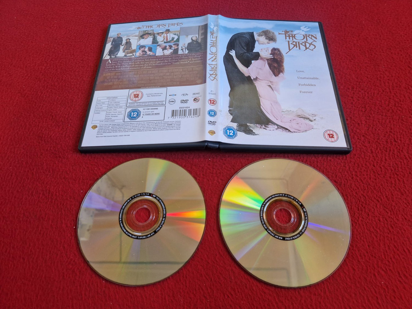 THE THORN BIRDS DVD