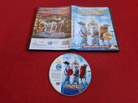 THE THREE DOGATEERS SAVE CHRISTMAS DVD