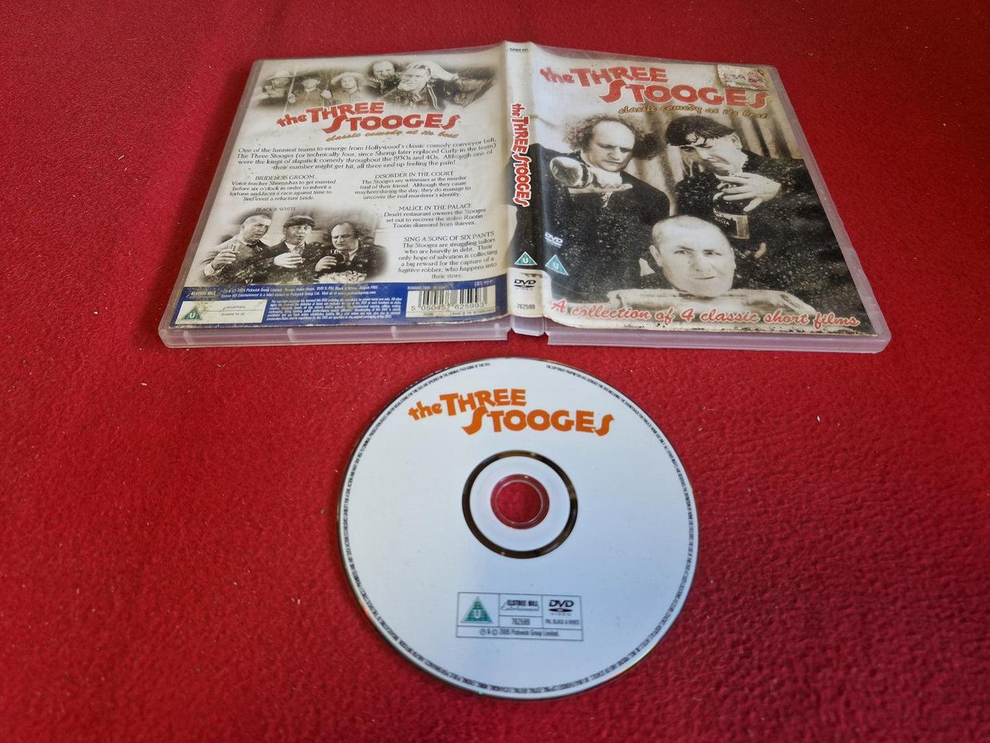 THE THREE STOOGES till DVD
