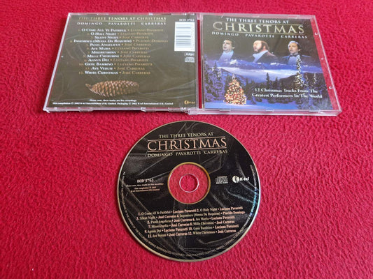THE THREE TENORS AT CHRISTMAS DOMINGO PAVAROTTI CARRERAS CD