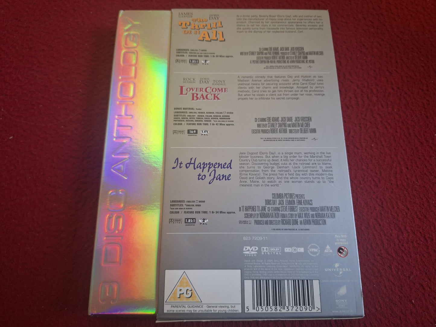 THE THRILL OF IT ALL / LOVER COME BACK / IT HAPPENED TO JANE BOX DVD