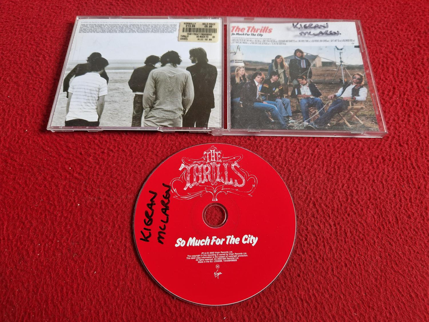 THE THRILLS SO MUCH FOR THE CITY CD