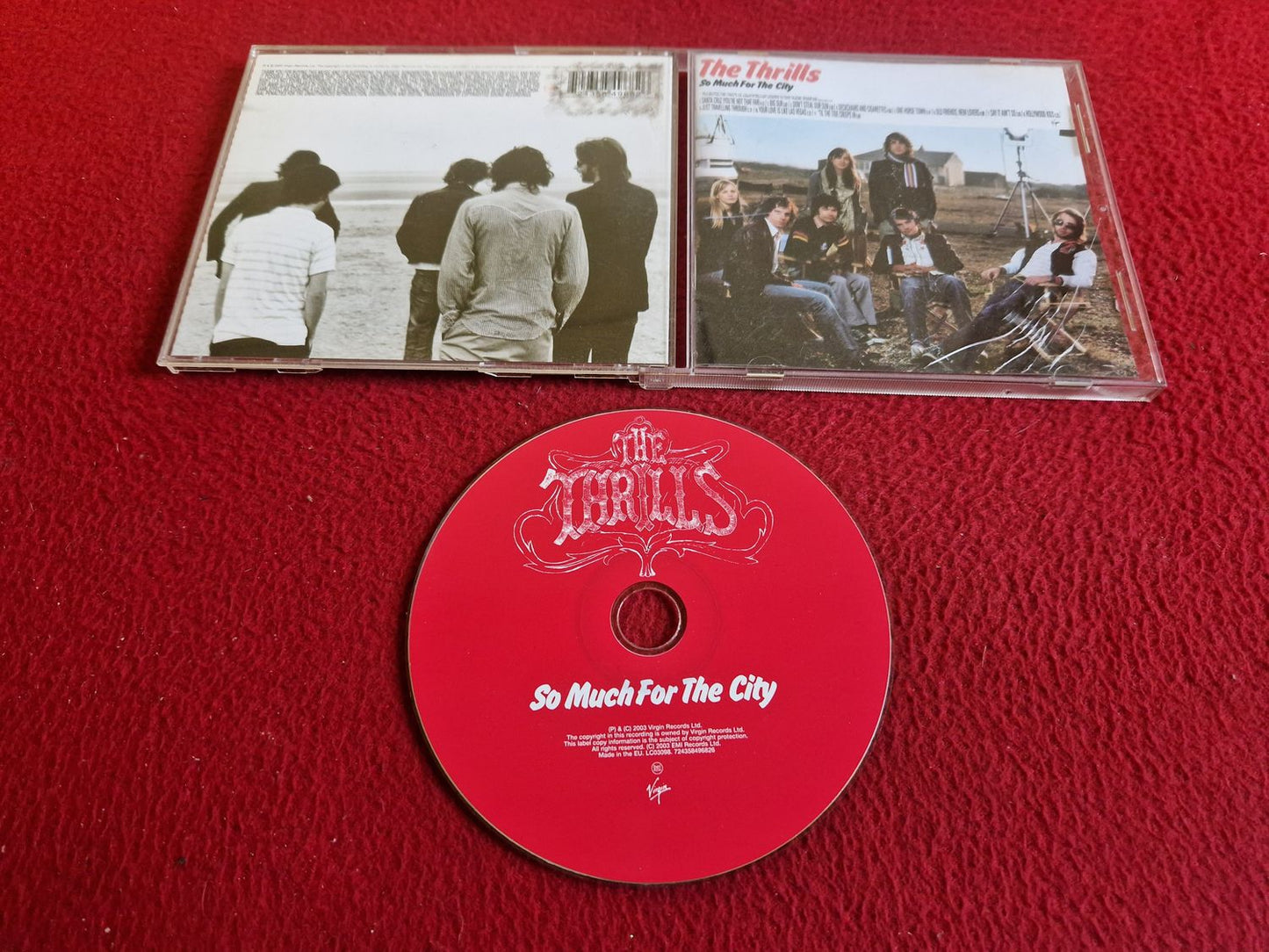 THE THRILLS SO MUCH FOR THE CITY CD