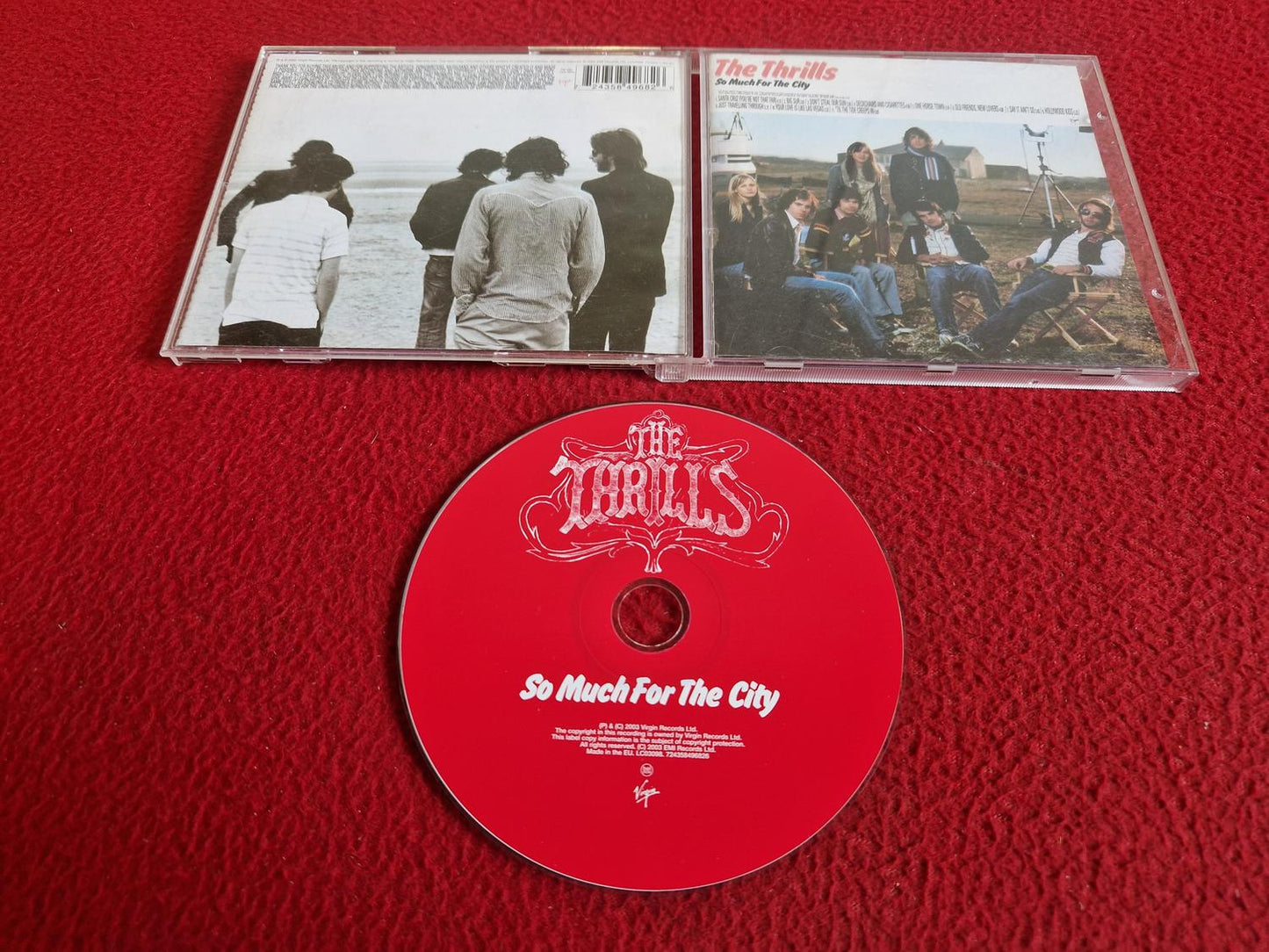 THE THRILLS SO MUCH FOR THE CITY CD