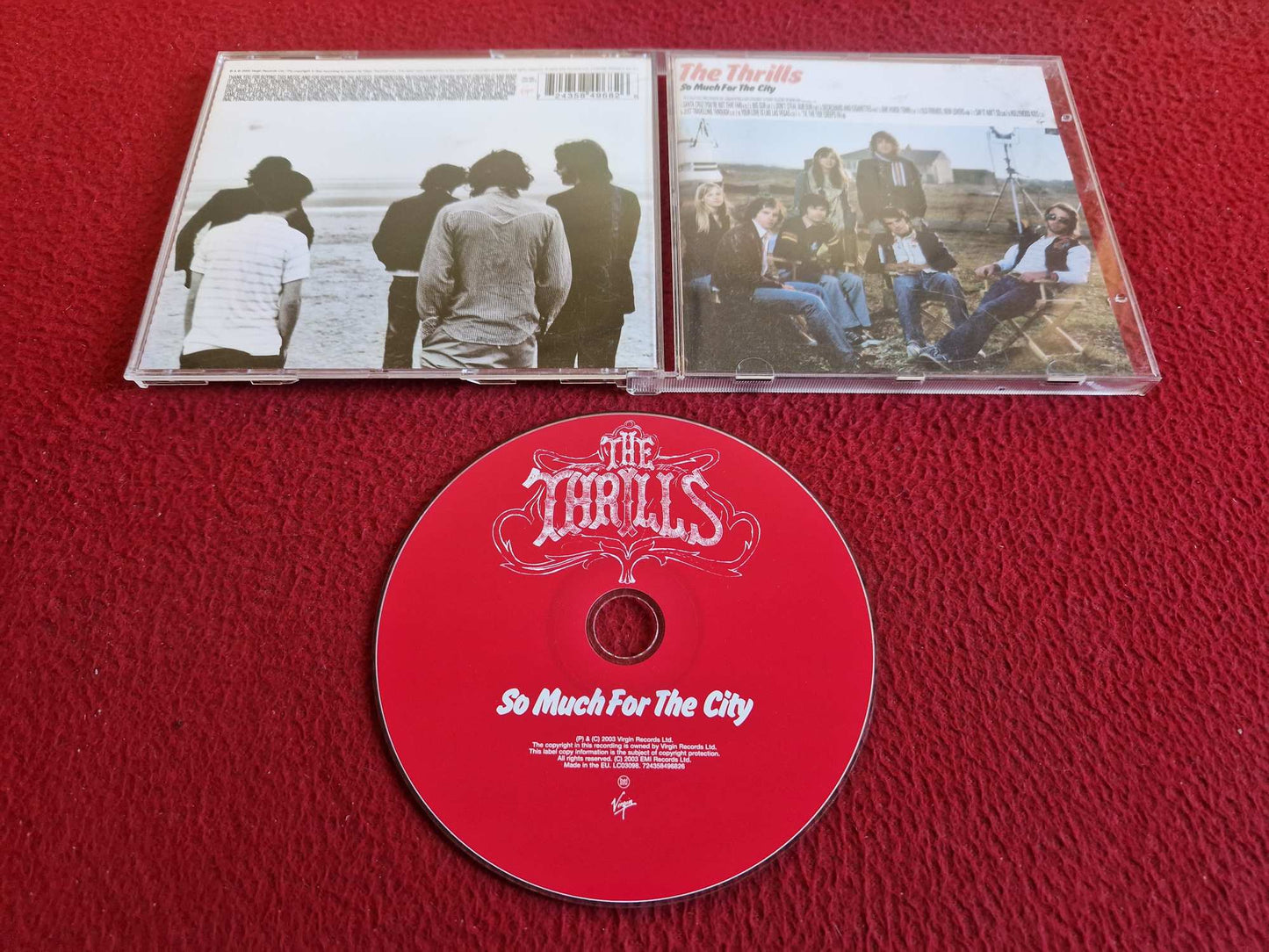THE THRILLS SO MUCH FOR THE CITY CD