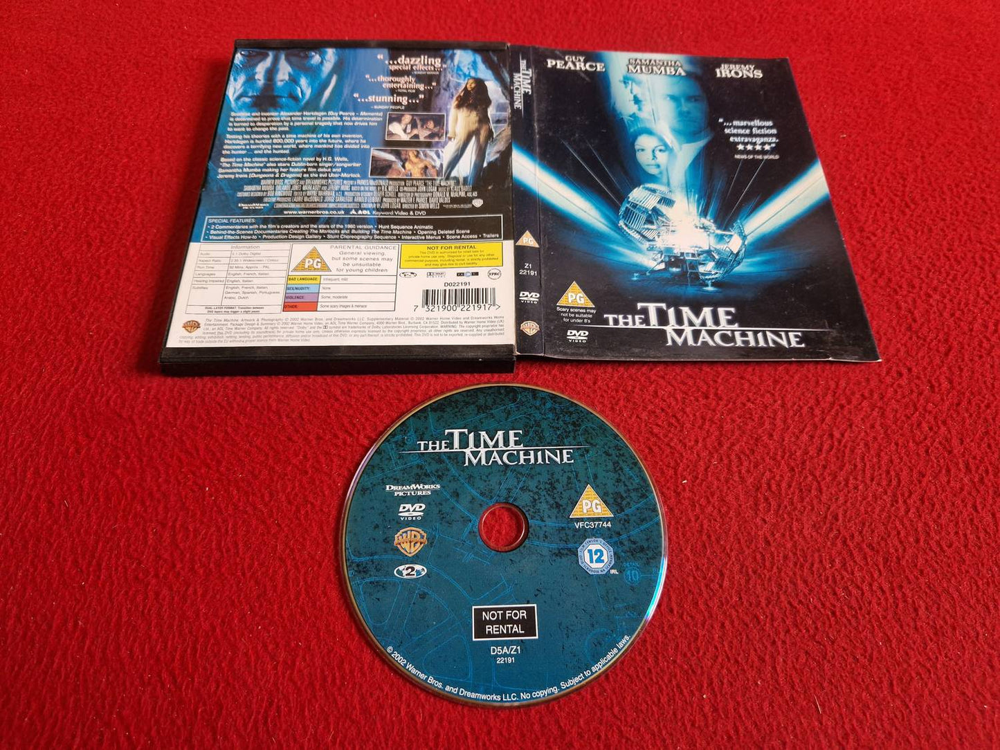 THE TIME MACHINE [ SNAPCASE ] DVD