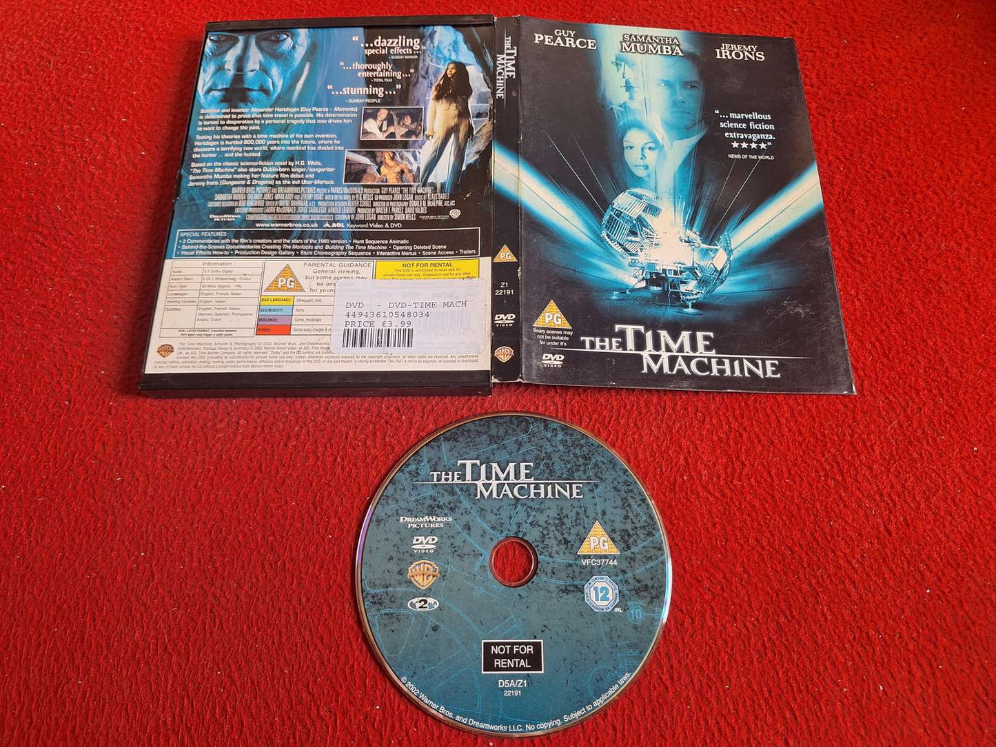 THE TIME MACHINE [ SNAPCASE ] DVD