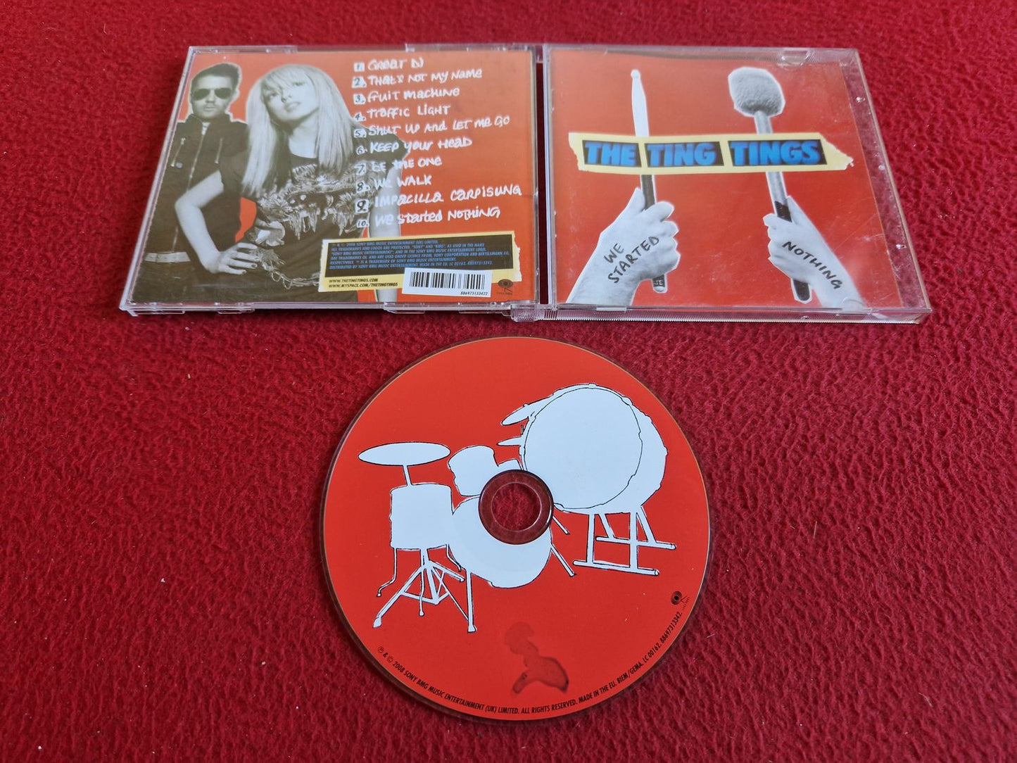 THE TING TINGS WE STARTED NOTHING CD