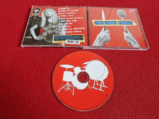 THE TING TINGS WE STARTED NOTHING CD