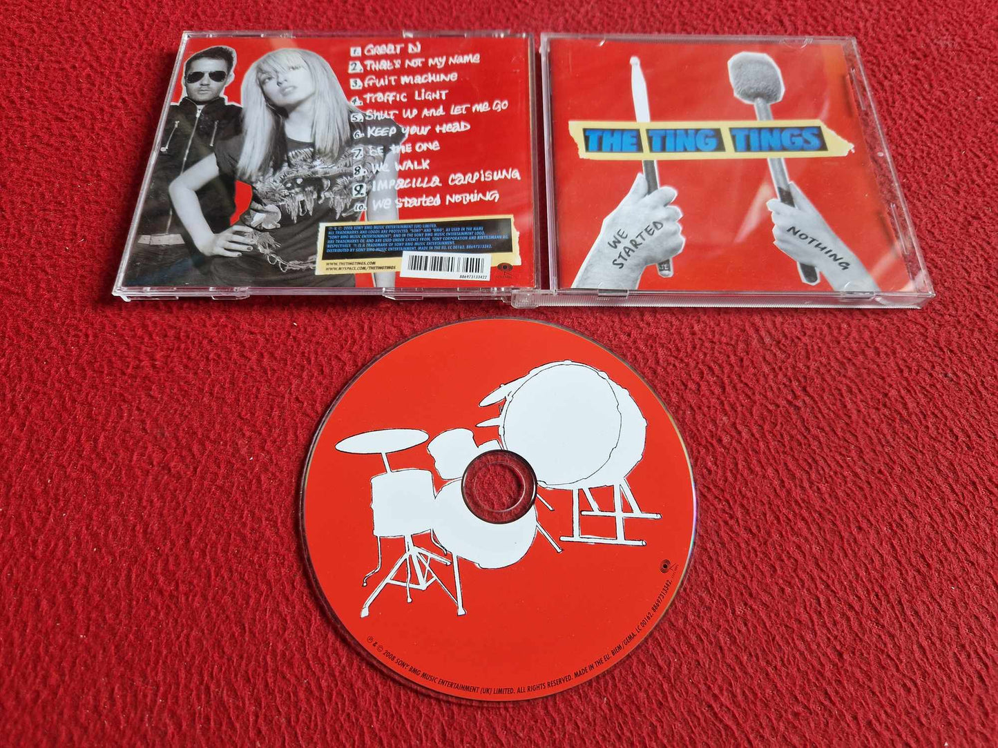 THE TING TINGS WE STARTED NOTHING CD