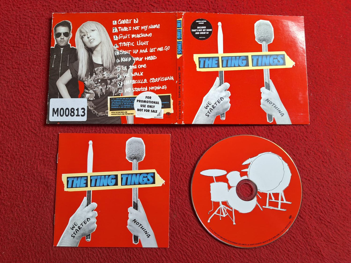 THE TING TINGS WE STARTED NOTHING CD