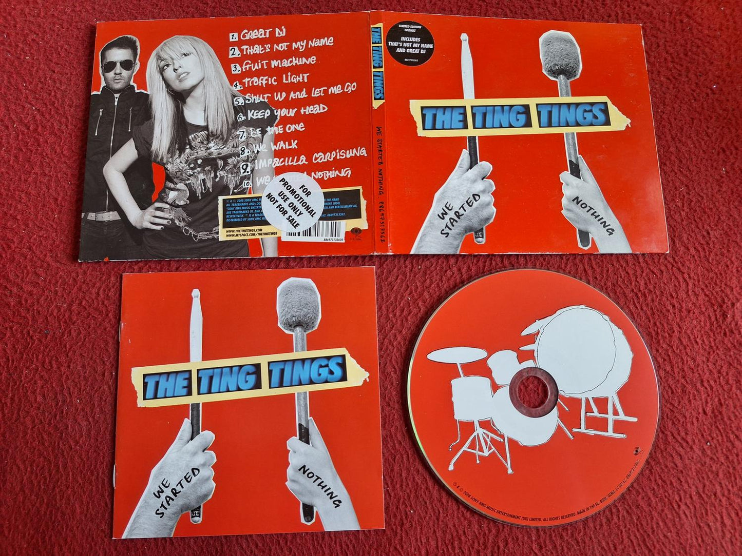 THE TING TINGS WE STARTED NOTHING CD