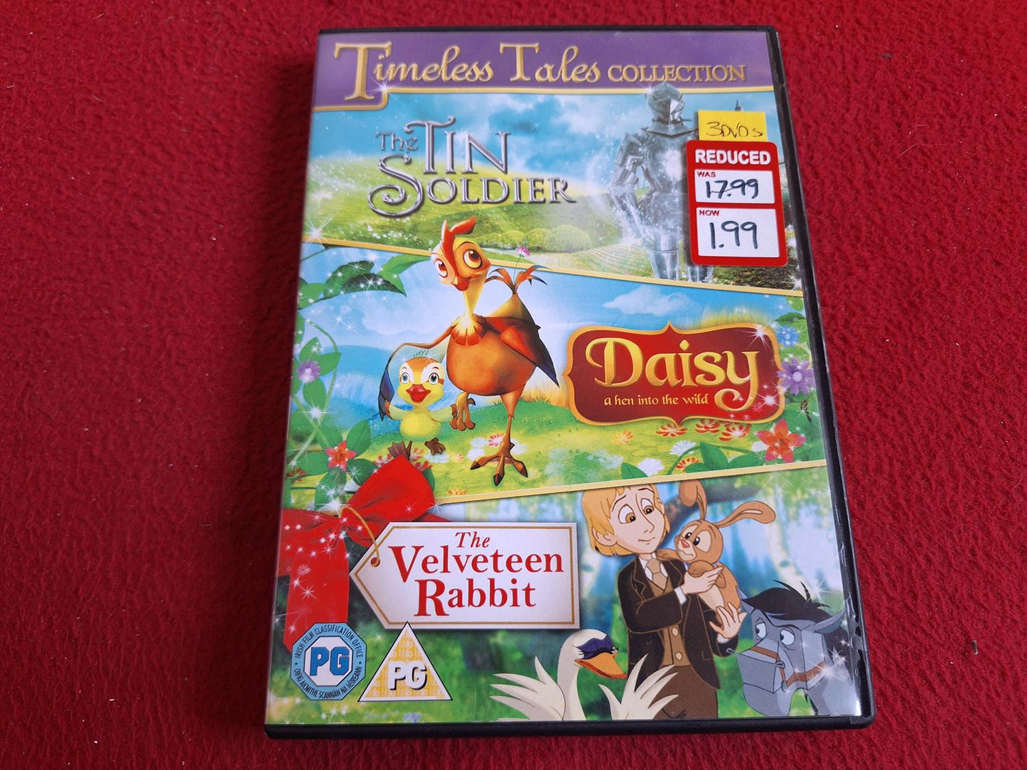 THE TIN SOLDIER / DAISY / THE VELVETEEN RABBIT BOX DVD