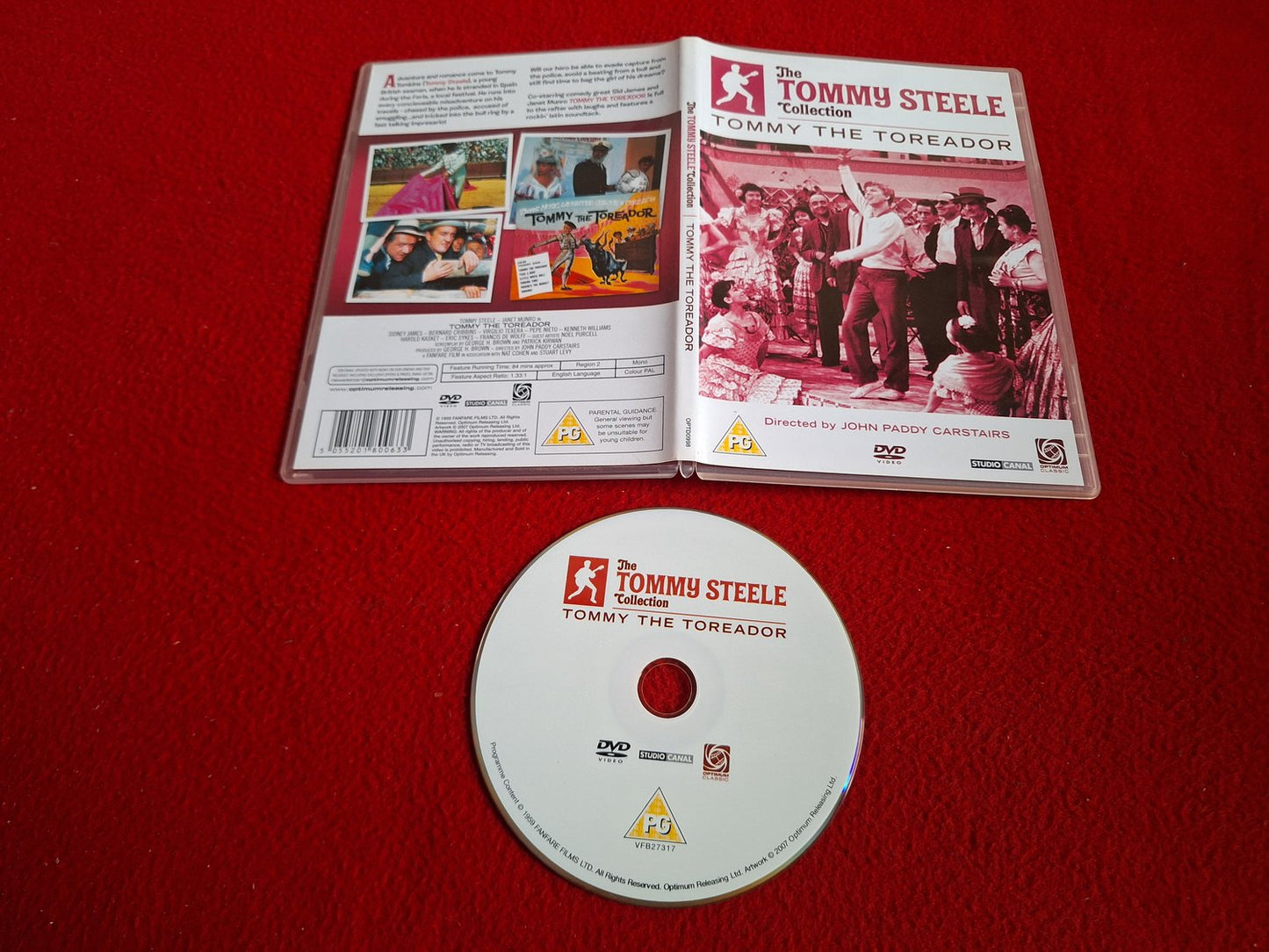 THE TOMMY STEELE COLLECTION TOMMY THE TOREADOR DVD