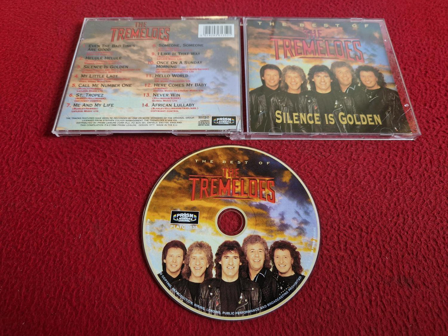THE TREMELOES SILENCE IS GOLDEN THE BEST OF CD