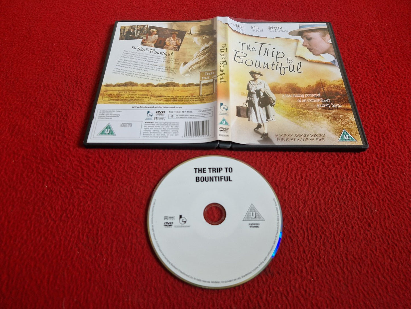 THE TRIP TO BOUNTIFUL DVD