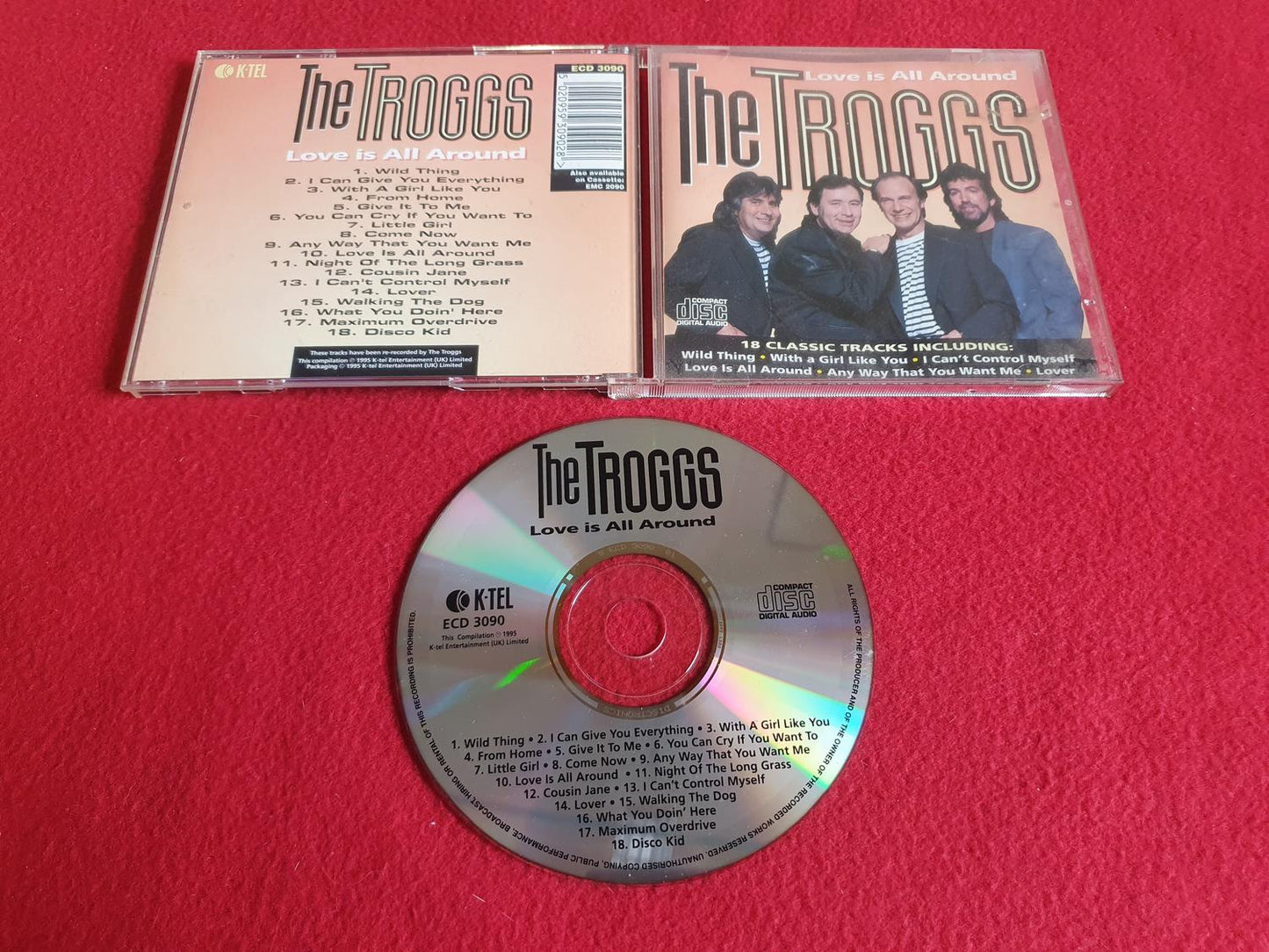 THE TROGGS LOVE IS ALL AROUND till CD