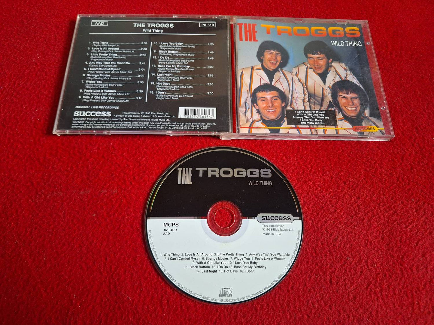 THE TROGGS WILD THING CD