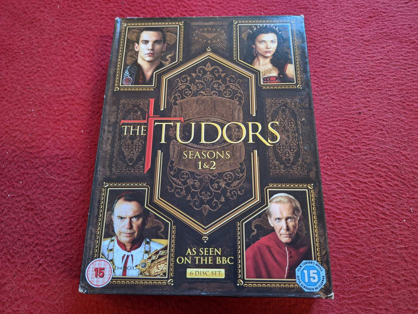 THE TUDORS SEASONS 1 & 2 BOX DVD