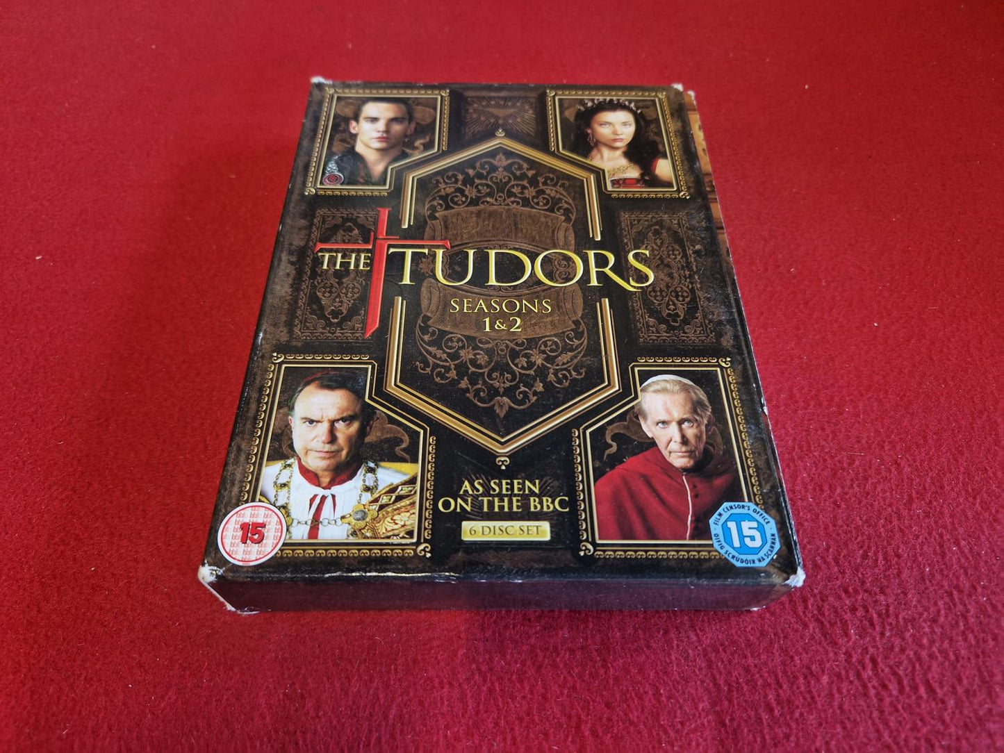 THE TUDORS SEASONS 1 & 2 BOX till DVD