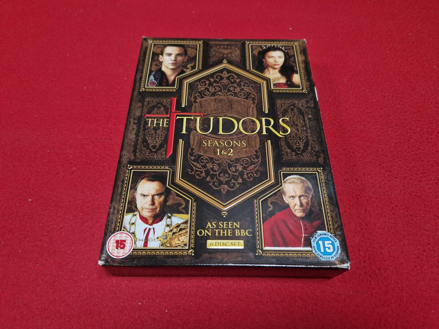 THE TUDORS SEASONS 1 & 2 BOX till DVD