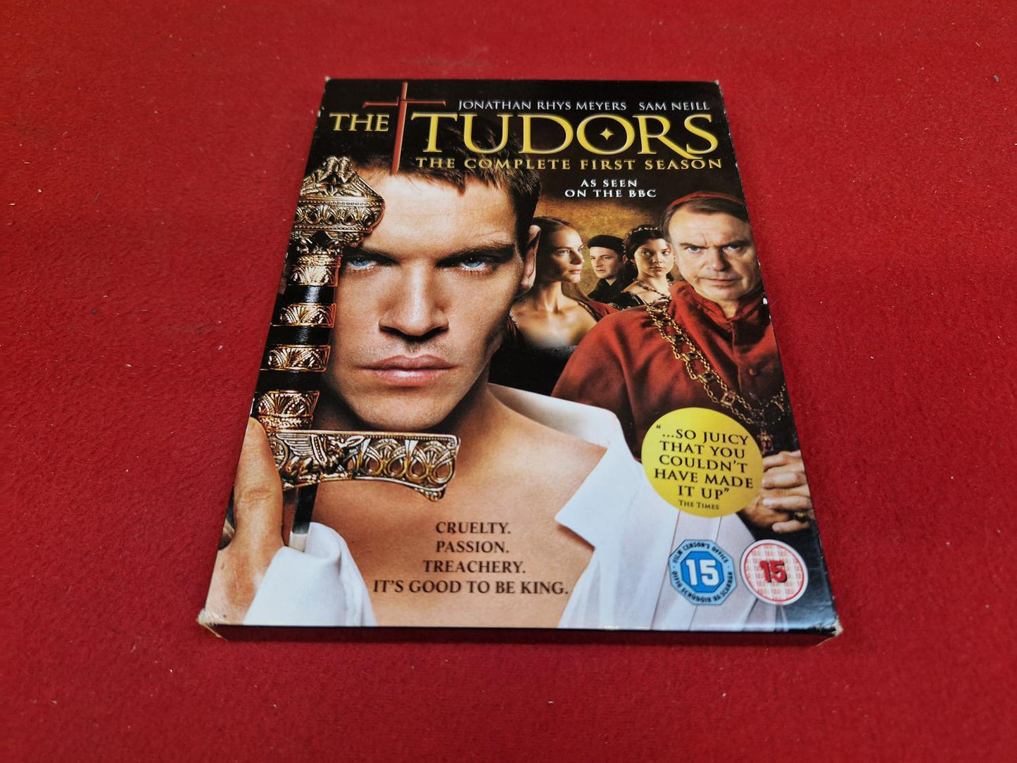 THE TUDORS THE COMPLETE SEASON 1 BOX till DVD