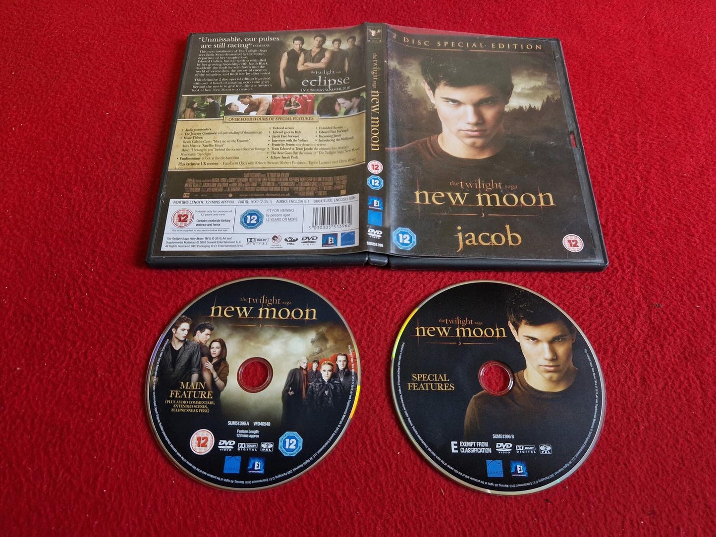 THE TWILIGHT SAGA NEW MOON - JACOB SPECIAL EDITION DVD