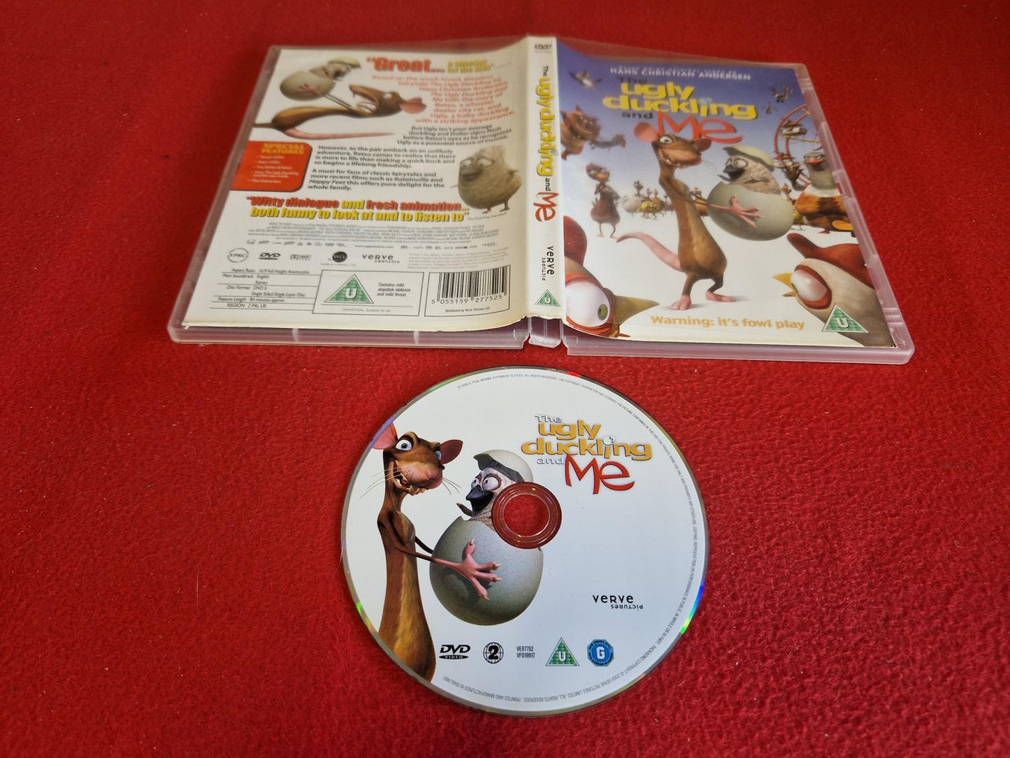 THE UGLY DUCKLING AND ME  till DVD