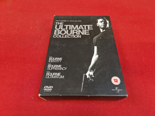 THE ULTIMATE BOURNE COLLECTION BOX till DVD