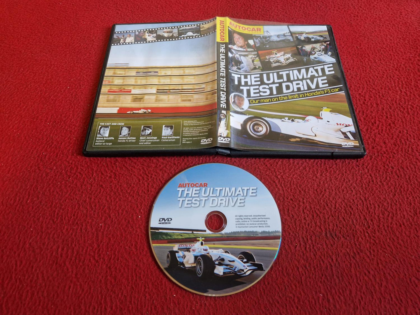 THE ULTIMATE TEST DRIVE - OUR MAN ON THE LIMIT IN HONDA'S F1 CAR DVD