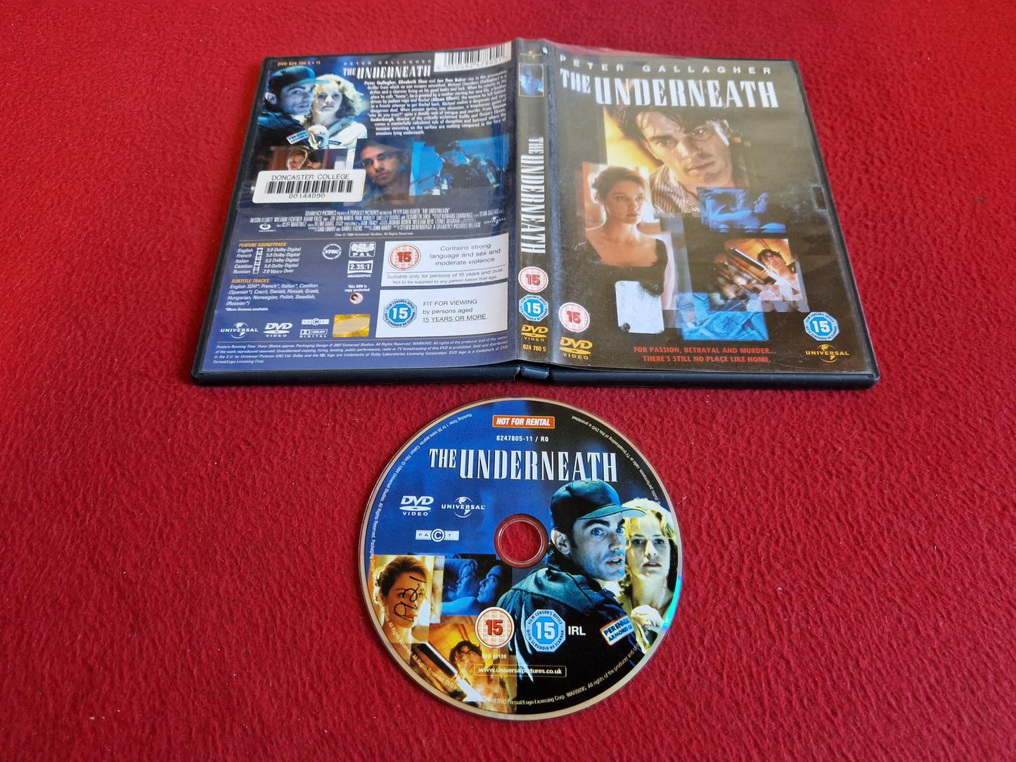 THE UNDERNEATH DVD