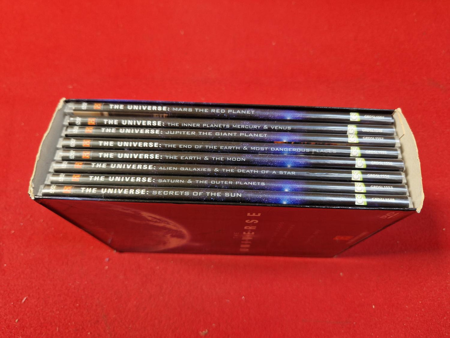 THE UNIVERSE SEASON 1 BOX till DVD