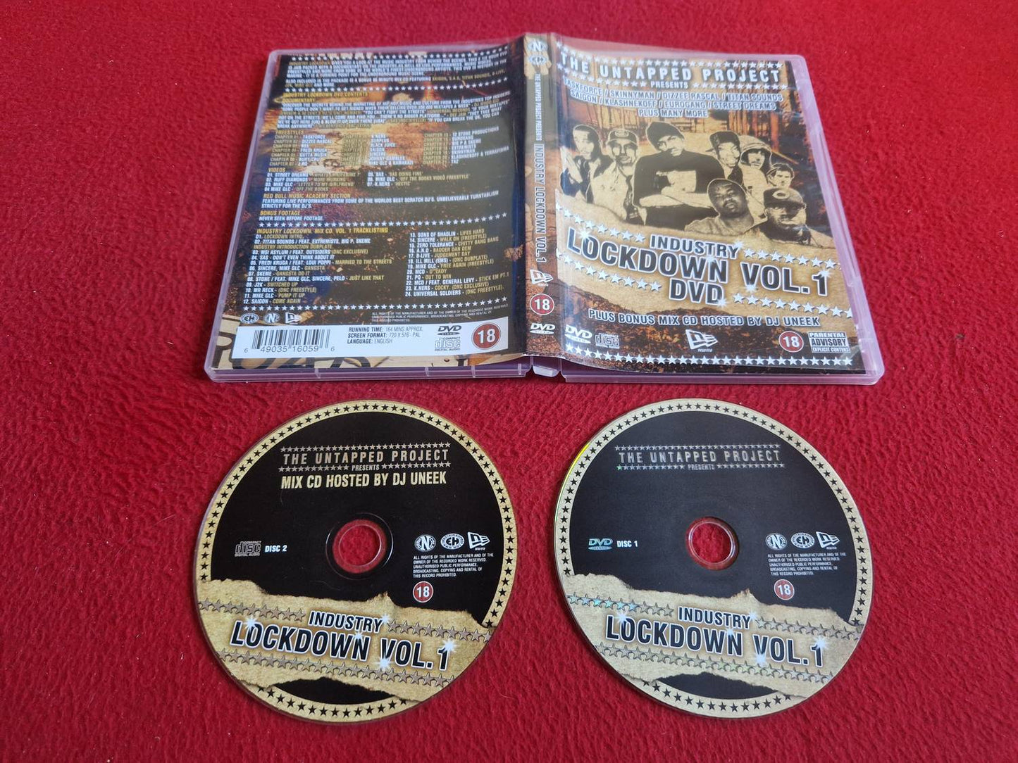 THE UNTAPPED PROJECT PRESENTS INDUSTRY LOCKDOWN VOL. 1 DVD
