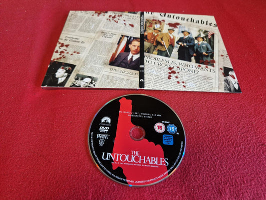 THE UNTOUCHABLES till DVD