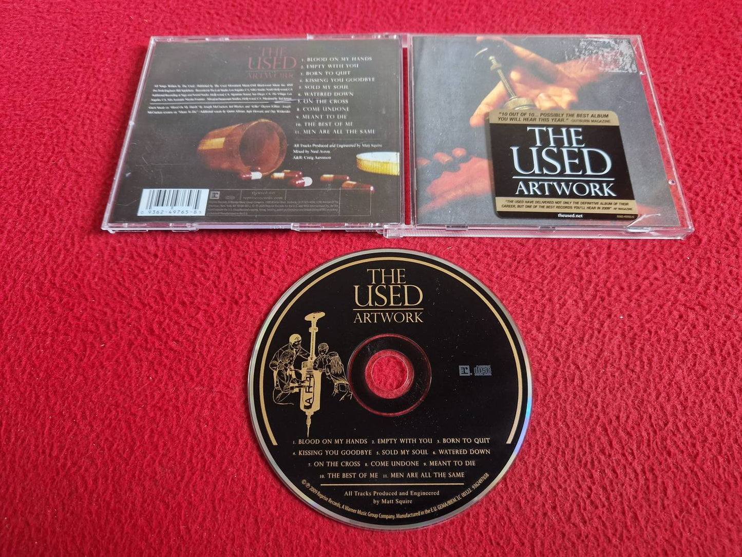 THE USED ARTWORK CD