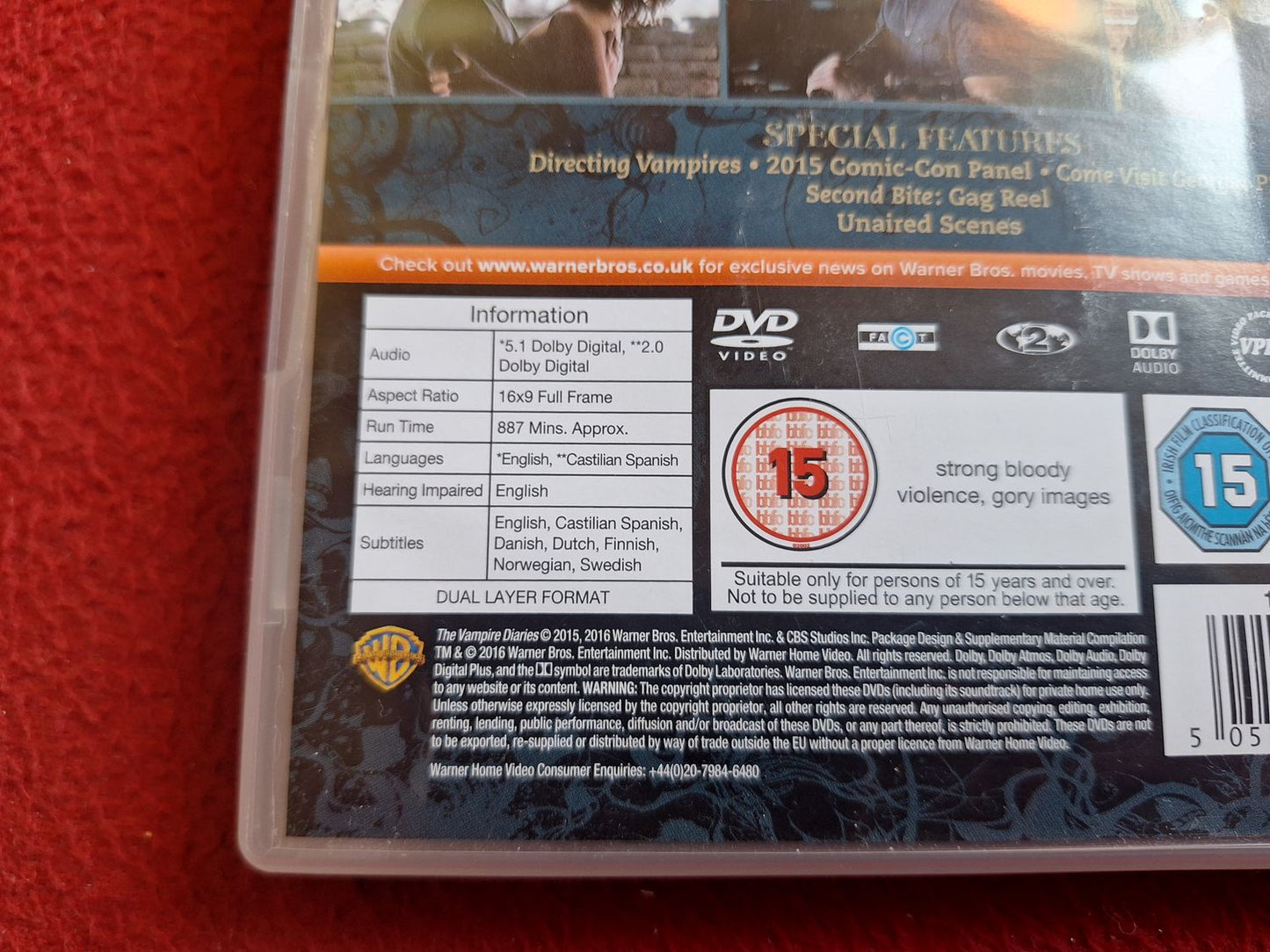 THE VAMPIRE DIARIES SEASON 7 BOX DVD