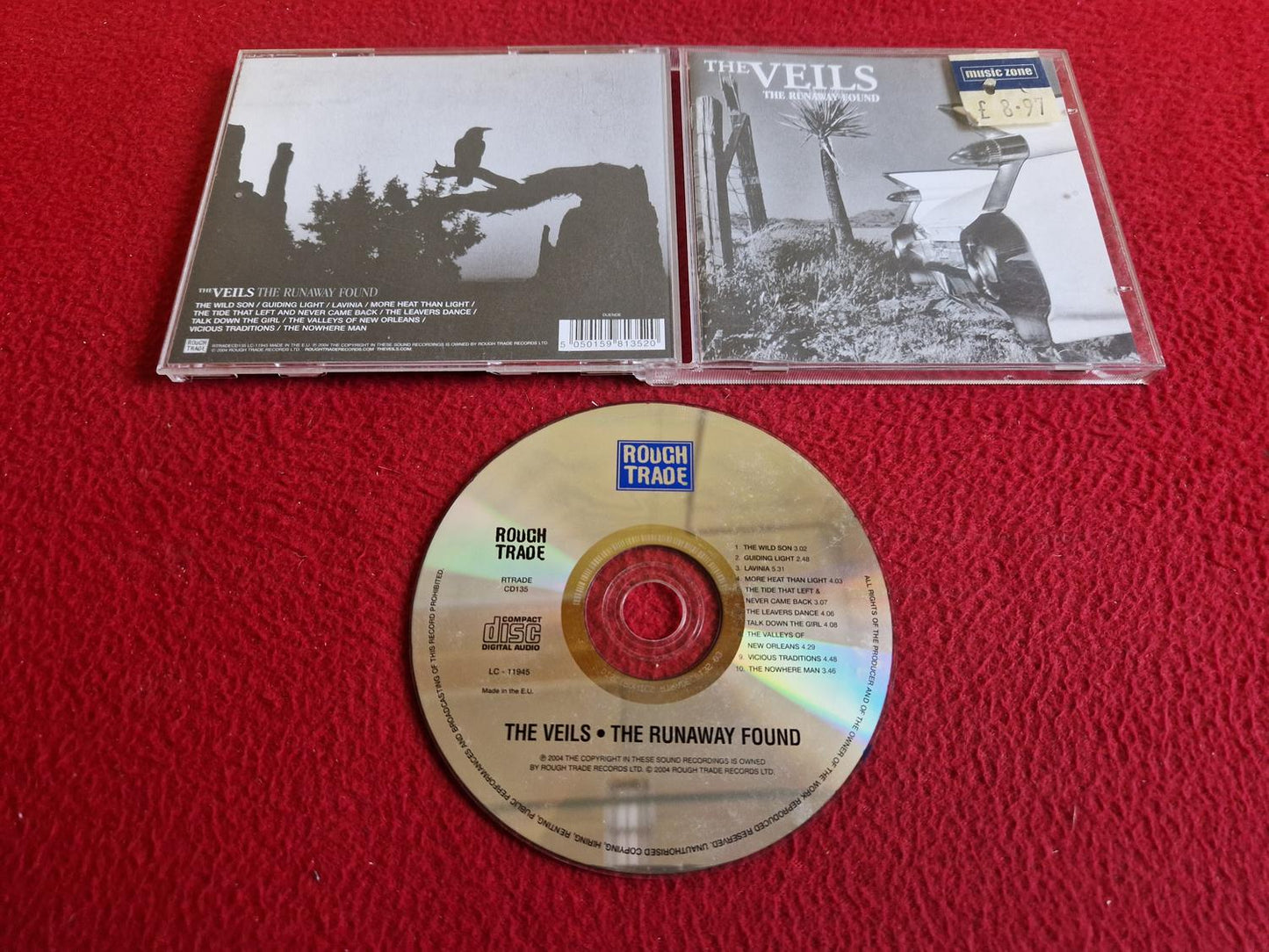 THE VEILS THE RUNAWAY FOUND CD
