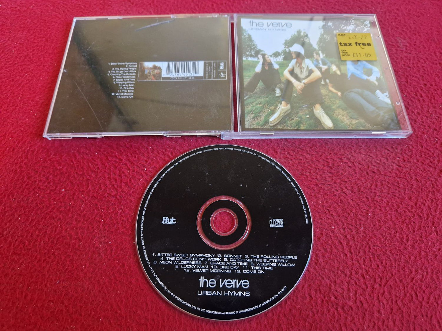 THE VERVE URBAN HYMNS CD