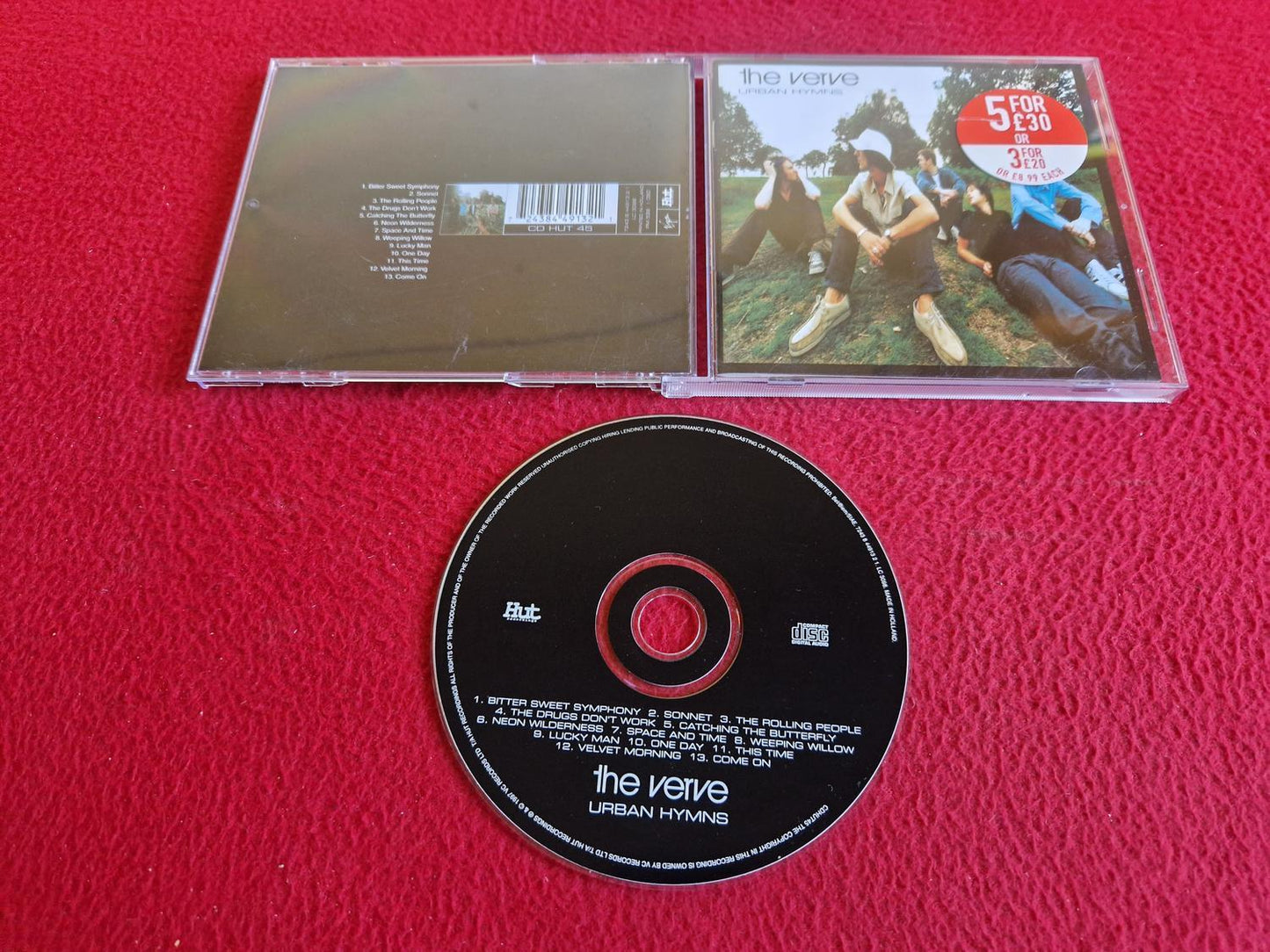 THE VERVE URBAN HYMNS CD