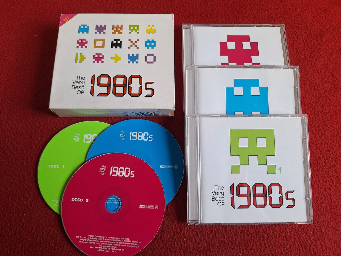 THE VERY BEST OF 1980S CD BOX