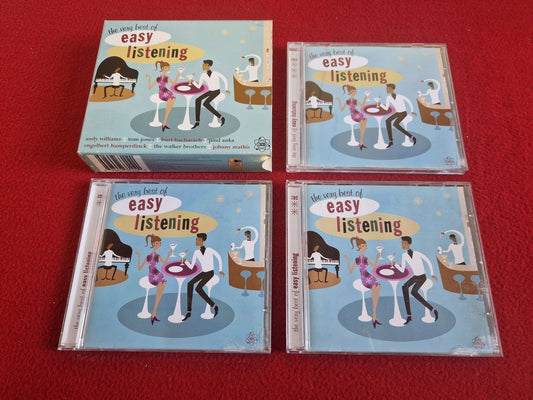 THE VERY BEST OF EASY LISTENING - ANDY WILLIAMS / PAUL ANKA mfl CD BOX